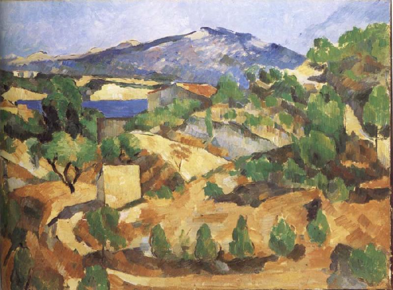 Paul Cezanne The Mountain oil painting picture